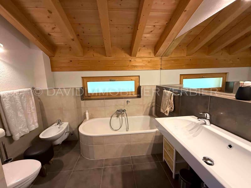 Somptueux Chalet familiale 5*  5 chambres à Cries (Val de Bagnes-Verbier) (29)
