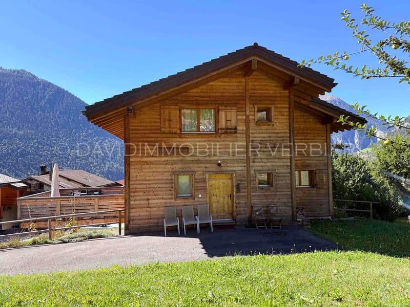 Somptueux Chalet familiale 5*  5 chambres à Cries (Val de Bagnes-Verbier) (57)