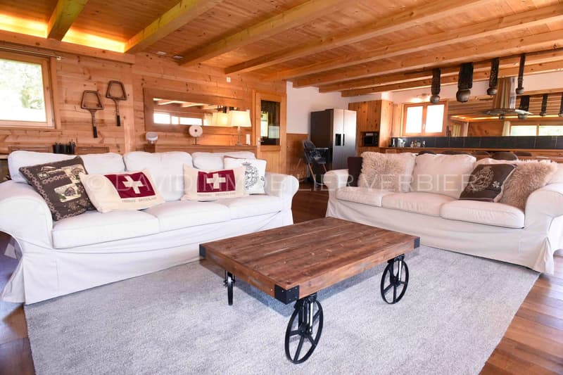 Somptueux Chalet familiale 5*  5 chambres à Cries (Val de Bagnes-Verbier) (4)