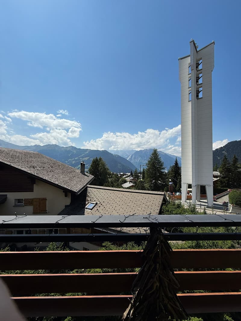 Saison 26/27. Verbier centre, Élégant appartement alpin avec vue panoramique (17)