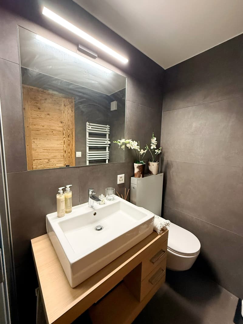 Saison 26/27. Verbier centre, Élégant appartement alpin avec vue panoramique (9)