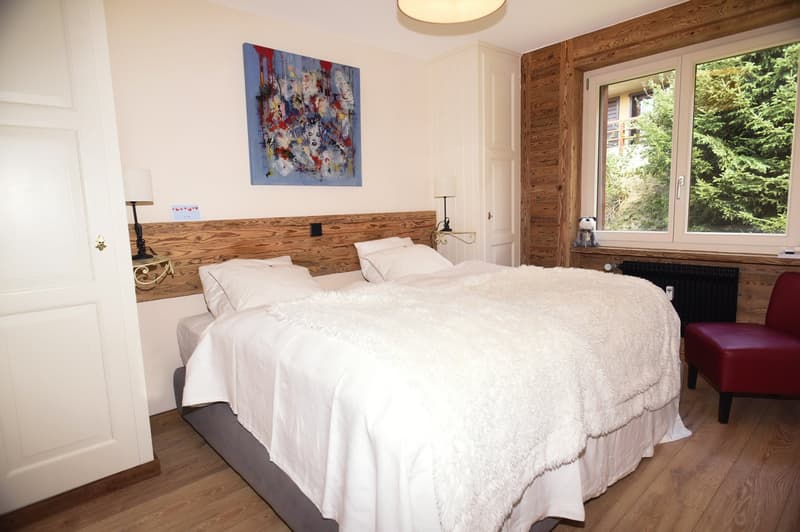 Saison 26/27. Verbier centre, Élégant appartement alpin avec vue panoramique (8)