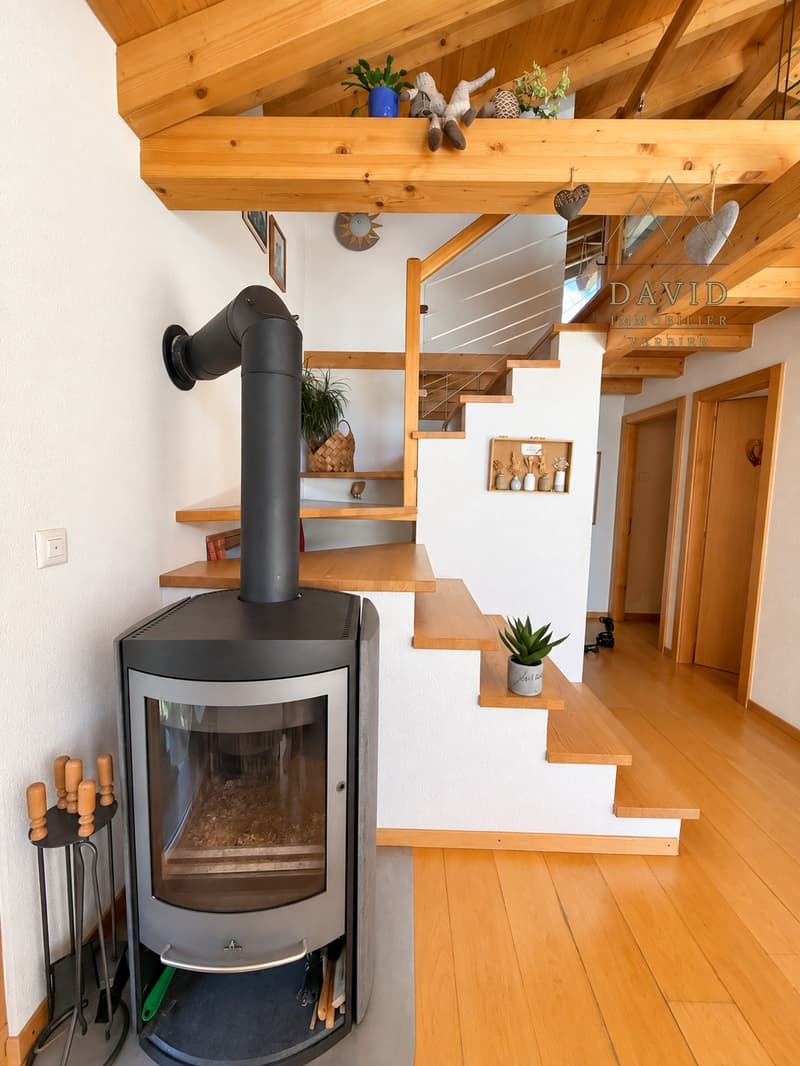 Vollèges: Villa individuelle, 169 m² , jardin et vue dégagée (15)