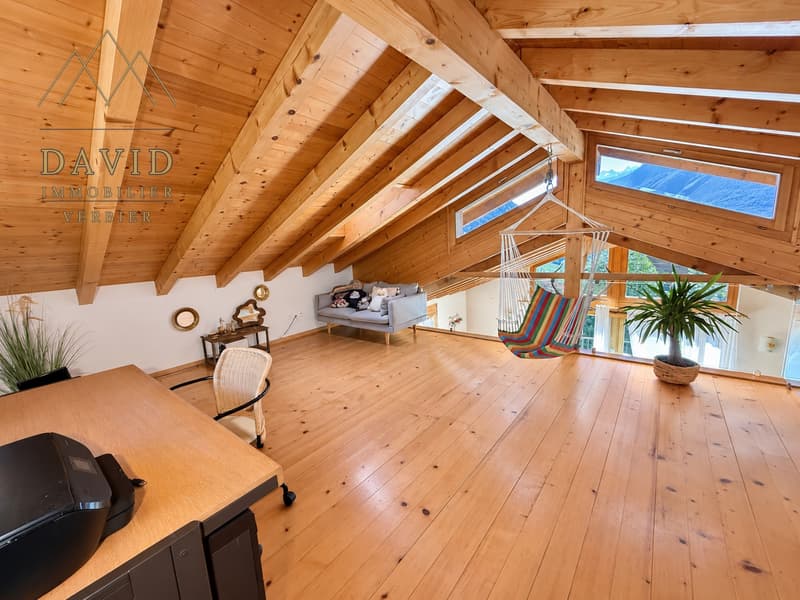 Vollèges: Villa individuelle, 169 m² , jardin et vue dégagée (17)