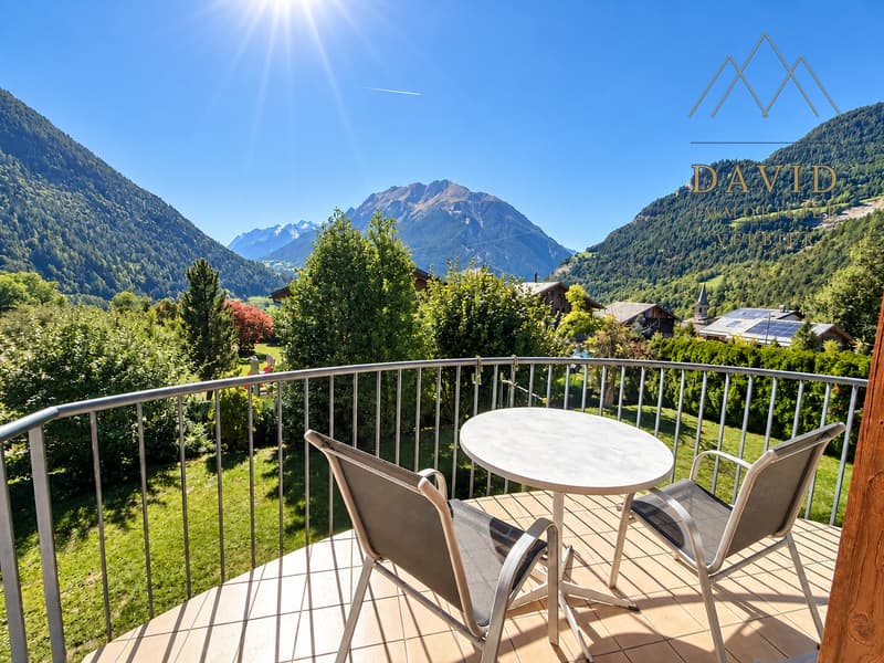 Vollèges: Villa individuelle, 169 m² , jardin et vue dégagée (7)