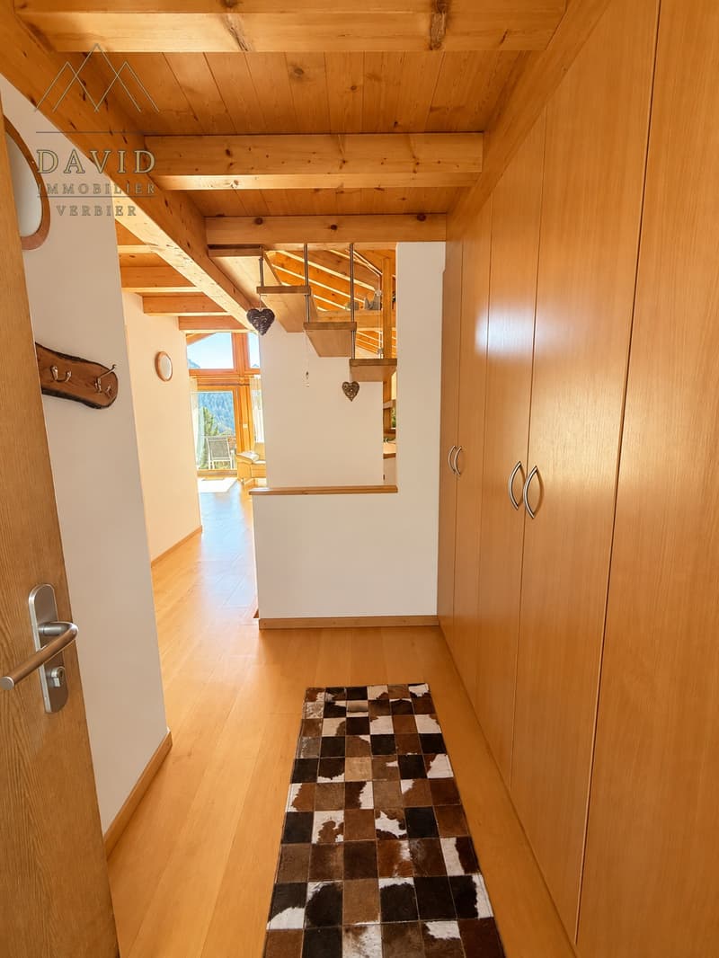 Vollèges: Villa individuelle, 169 m² , jardin et vue dégagée (24)