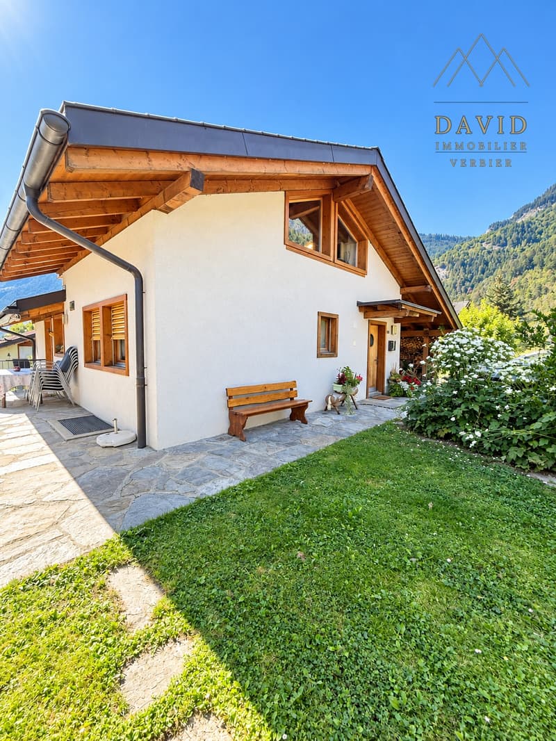 Vollèges: Villa individuelle, 169 m² , jardin et vue dégagée (2)