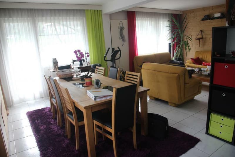 Spacieux 3,5 pièces de 98 m2 + 2 balcons 24 m2 appartement traversant et à l'angle sud de l'immeuble (6)