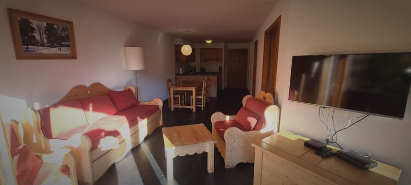 Bel Appartement meublé de 3,5 pièces de 69.66 m2 + pl. de parc dans garage, cave et armoire à Skis (9)