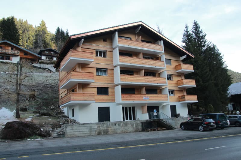 A Morgins appartement de 63 m2 + Balcon de 9 m2 + cave de 4 m2 (2)