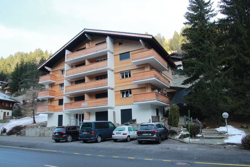 A Morgins appartement de 63 m2 + Balcon de 9 m2 + cave de 4 m2 (4)