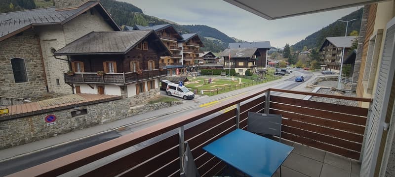 Morgins centre - Bel appartement rénové de 3,5 pcs avec pl. de parc (6)
