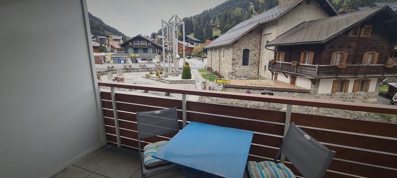 Morgins centre - Bel appartement rénové de 3,5 pcs avec pl. de parc (5)