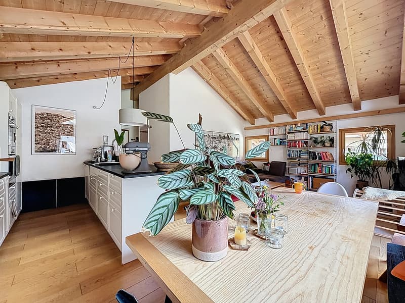 Appartement 3 pièces 65m² au Châble avec balcon (6)