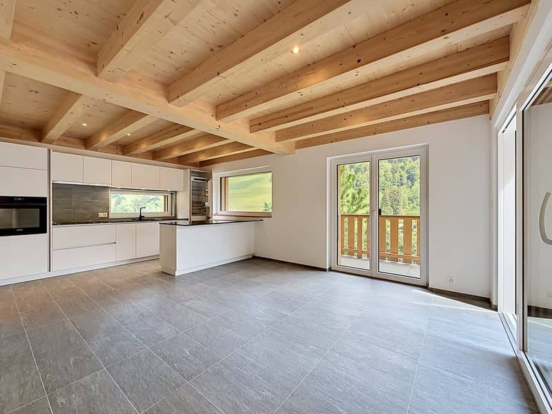Chalet neuf 4 pièces 120m² à Val-d'Illiez avec terrasse (3)