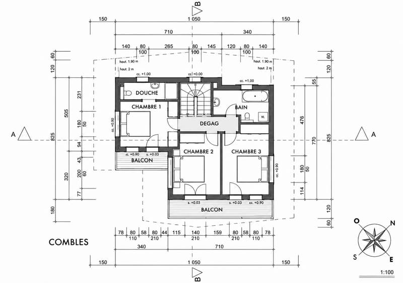Chalet neuf 4 pièces 120m² à Val-d'Illiez avec terrasse (12)