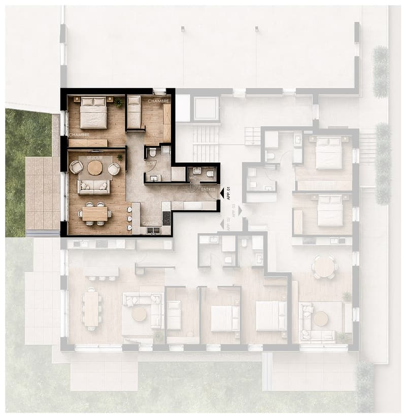 Un pied-à-terre neuf de plain-pied, ouvert sur le jardin (15)