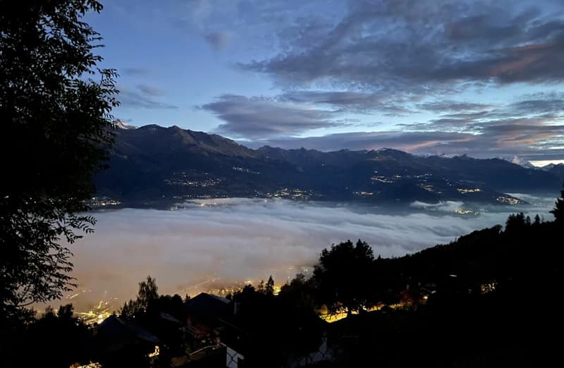 Acquisition en résidence secondaire possible - Charmant chalet avec vue panoramique exceptionnelle sur la plaine du Rhône (19)