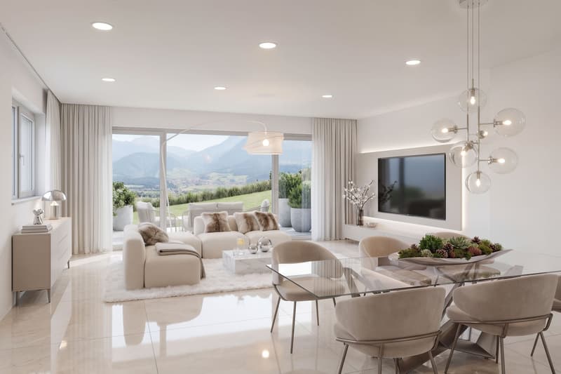 Choëx - Nouvelle promotion - Résidence Balcons des Alpes - Villa 5.5 pièces - A1 (2)
