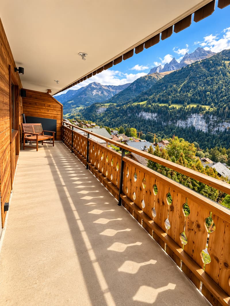 Rare, Magnifique appartement de 4 1/2 pces rénové avec vue imprenable (2)