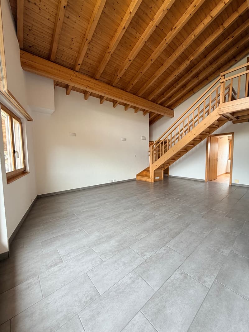 Spacieux appartement de 6 pièces en Duplex et dernier étage à Fully (2)