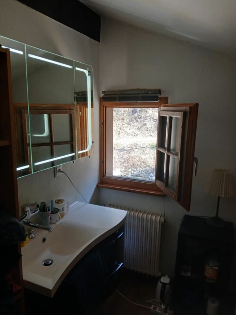 Chambre avec lavabo
