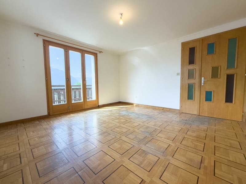 Charmant appartement avec vue panoramique sur la vallée (6)