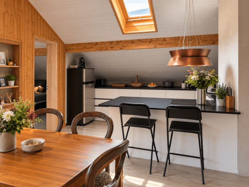 Charmant appartement 3.5 pièces sous les combles à Lourtier (2)