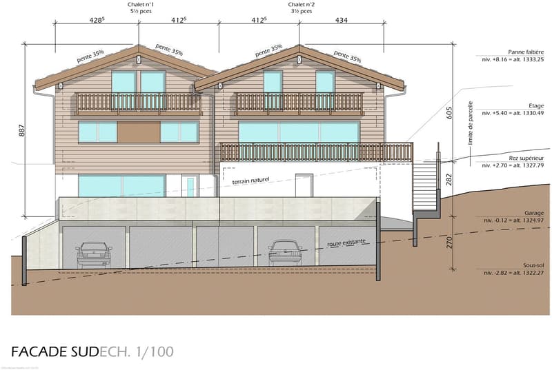 CHALET RÉSIDENTIEL 5.5 PIÈCES « LA DÉLLÈGE » (3)