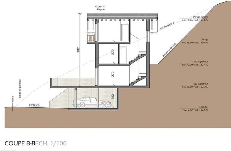CHALET RÉSIDENTIEL 5.5 PIÈCES « LA DÉLLÈGE » (9)