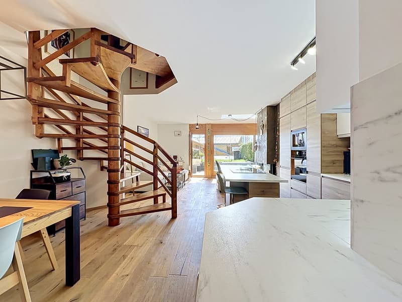 SUPERBE APPARTEMENT EN DUPLEX DE 3.5 PIÈCES AVEC TERRASSE (11)