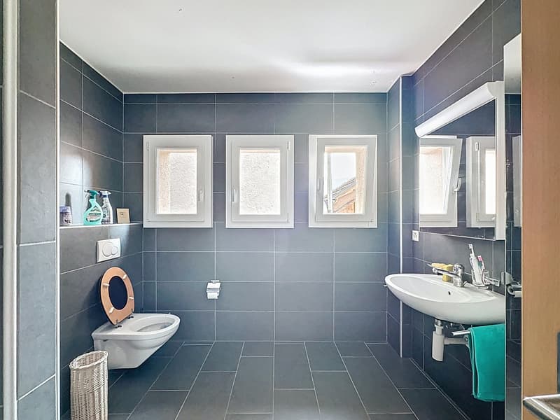 Maison avec deux appartements, carnotzet et garage – Miège (17)