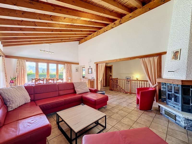 Maison individuelle avec belle vue sur une magnifique parcelle à Montana-Village (6)