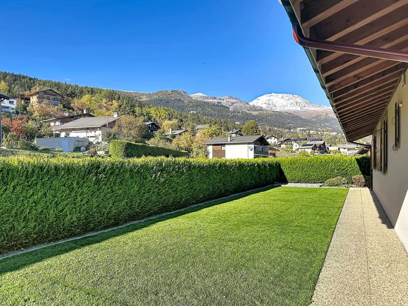 Maison individuelle avec belle vue sur une magnifique parcelle à Montana-Village (4)