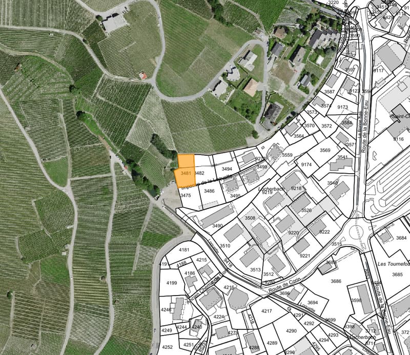 plan situation parcelle 3481-3482