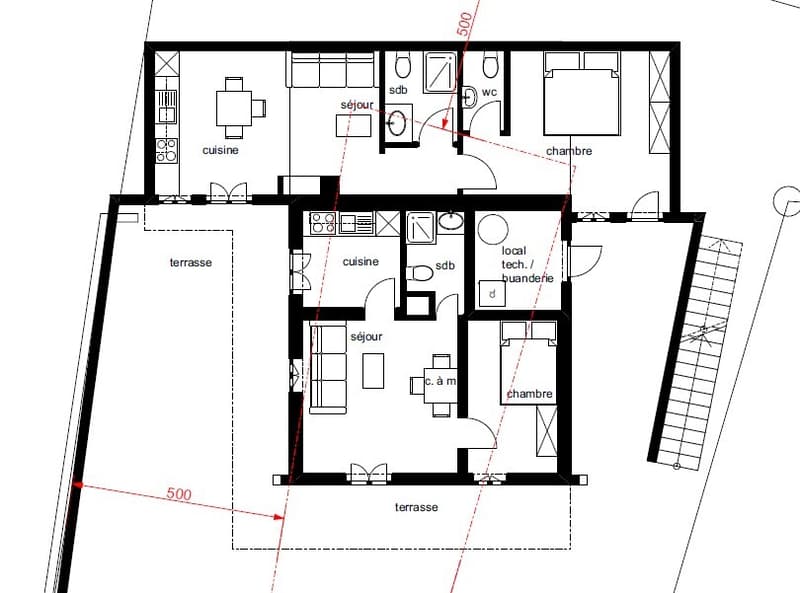 plan rez inférieur