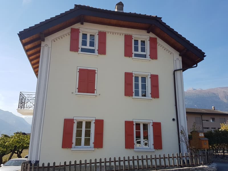 À louer, un charmant petit 2 pièces, dans une maison familiale, à St-Pierre-de-Clages ! (13)