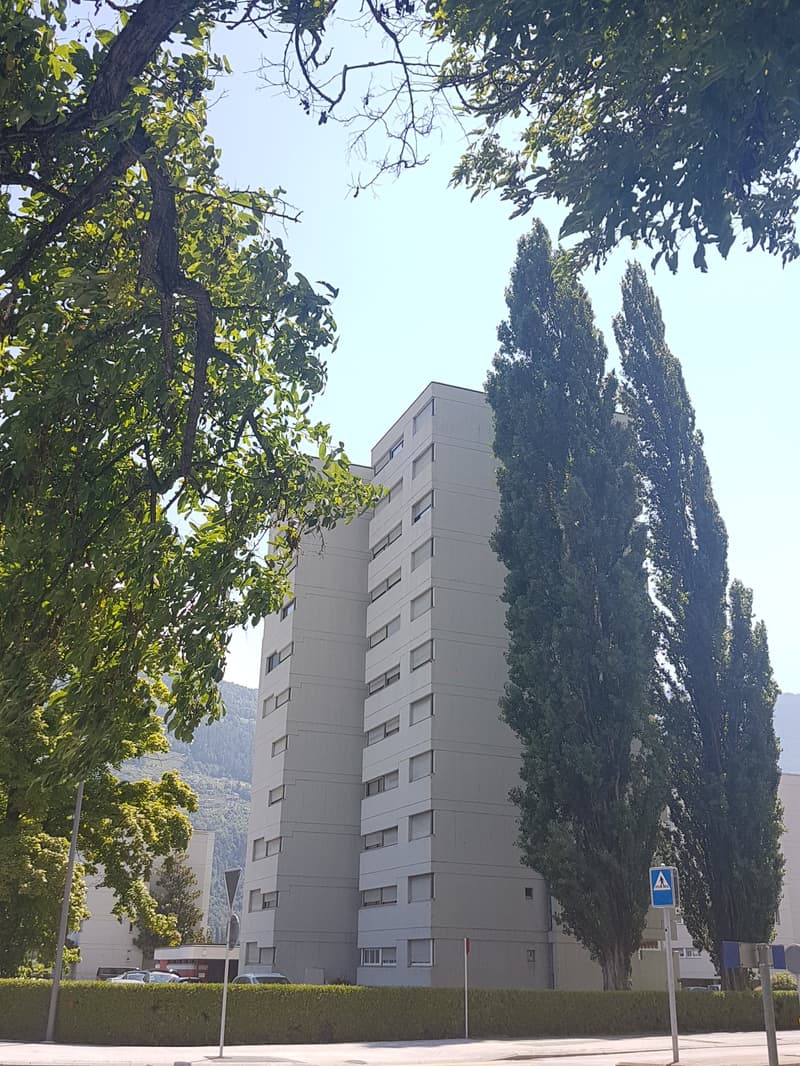 À louer, un joli appartement de 3 pièces 1/2, dans un cadre agréable, à Sion ! (12)