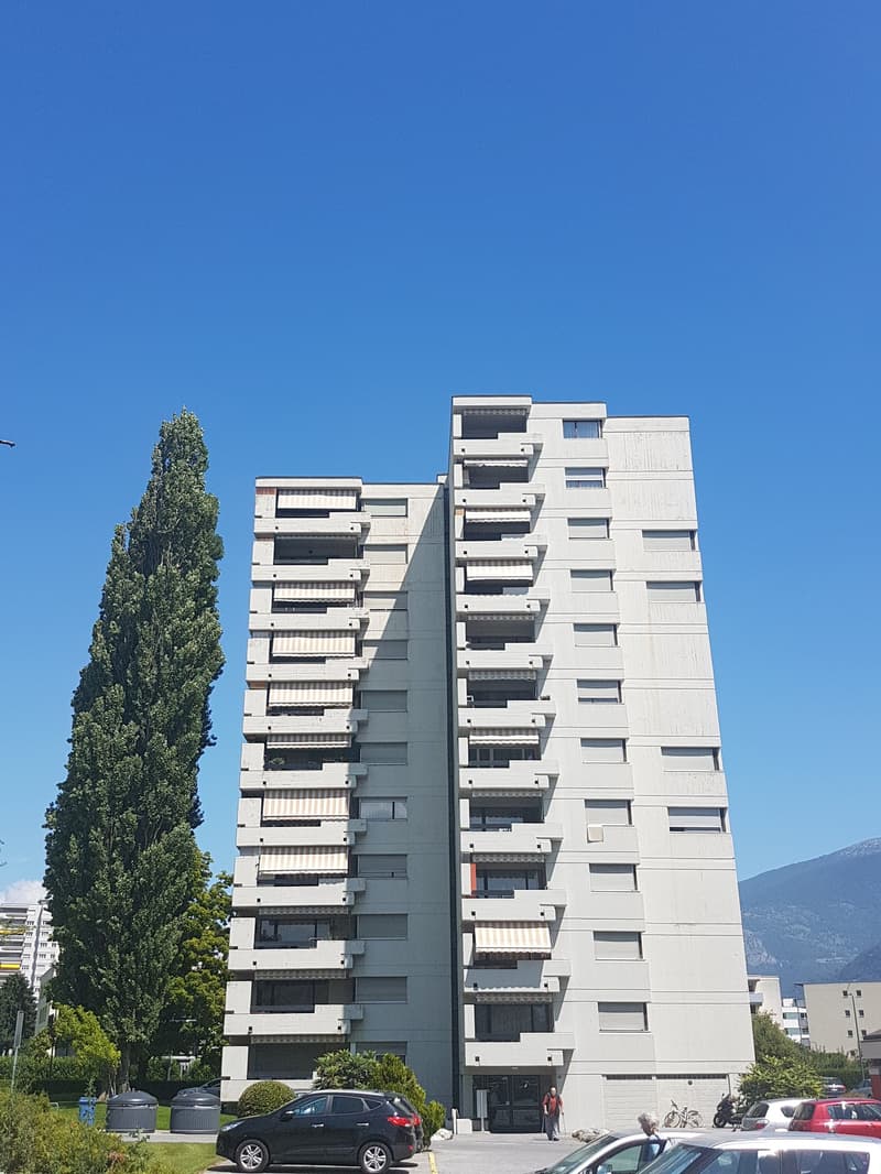 À louer, un joli appartement de 3 pièces 1/2, dans un cadre agréable, à Sion ! (11)