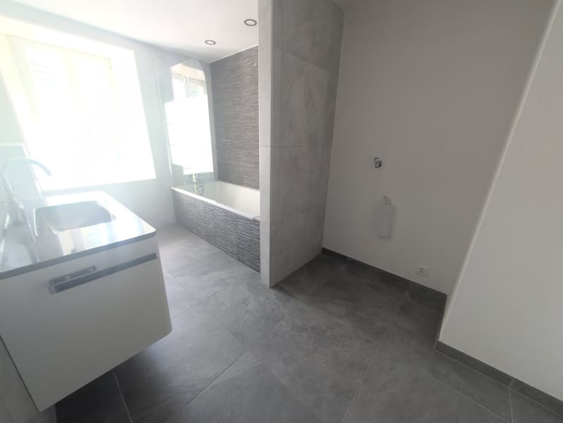 Opportunité ! À louer, au coeur de Charrat, un beau 3.5 pièces rénové, avec une grande terrasse ! (6)