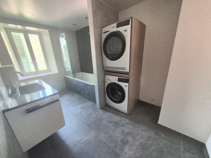 Opportunité ! À louer, au coeur de Charrat, un beau 3.5 pièces rénové, avec une grande terrasse ! (13)