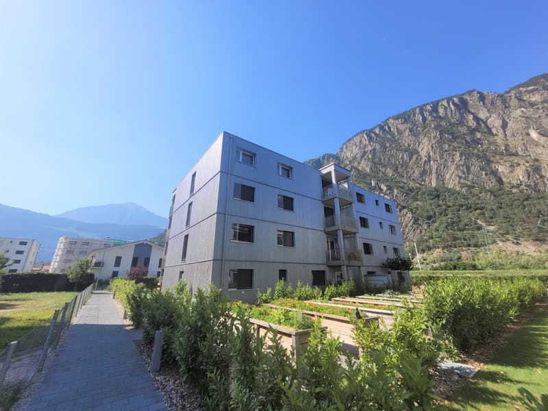 À louer ! Un magnifique appartement de 3 pièces 1/2, avec pelouse, à Martigny ! (14)