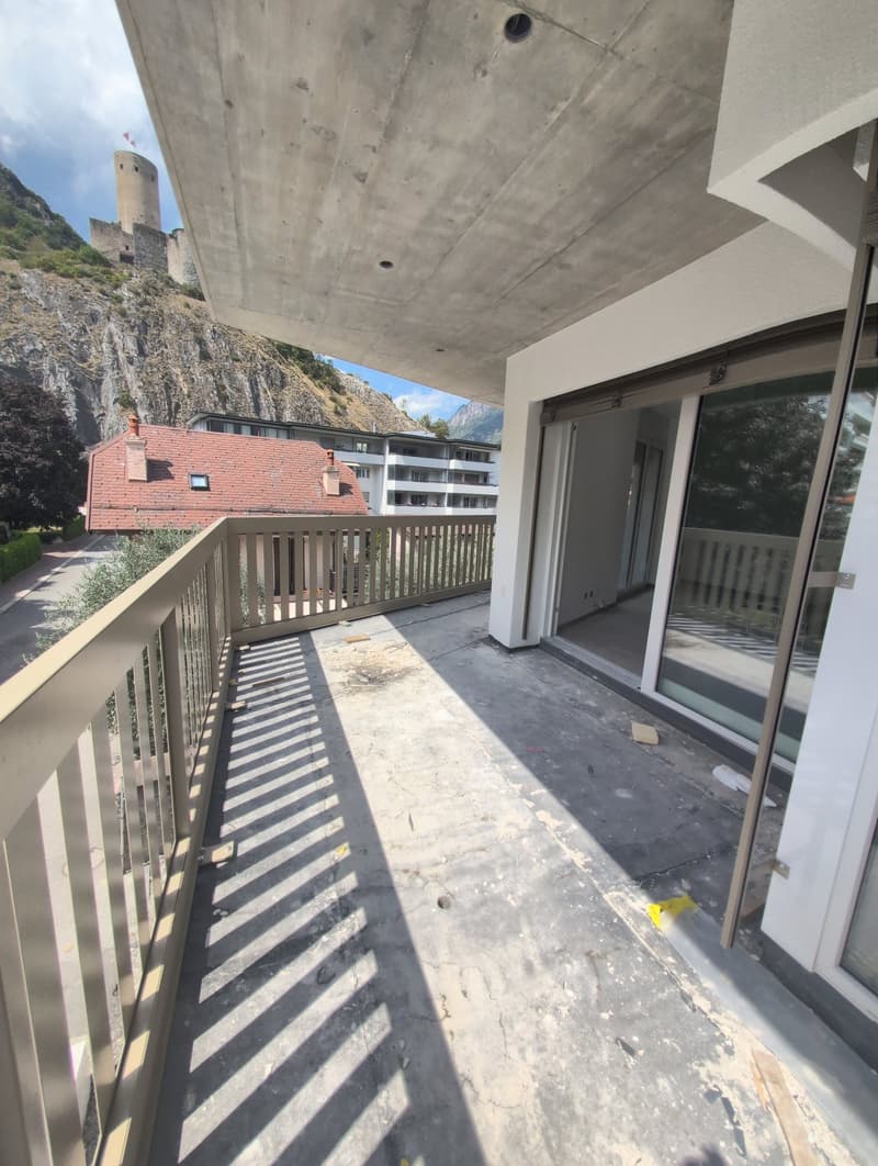 Petit bijou ! À louer, un magnifique 3 pièces 1/2 NEUF, avec grand balcon, à Martigny ! (9)