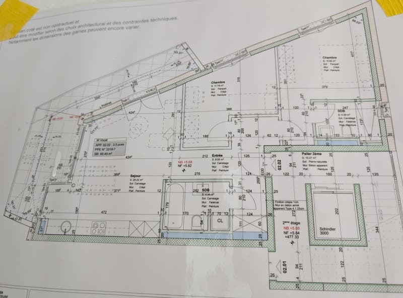 Plan appartement