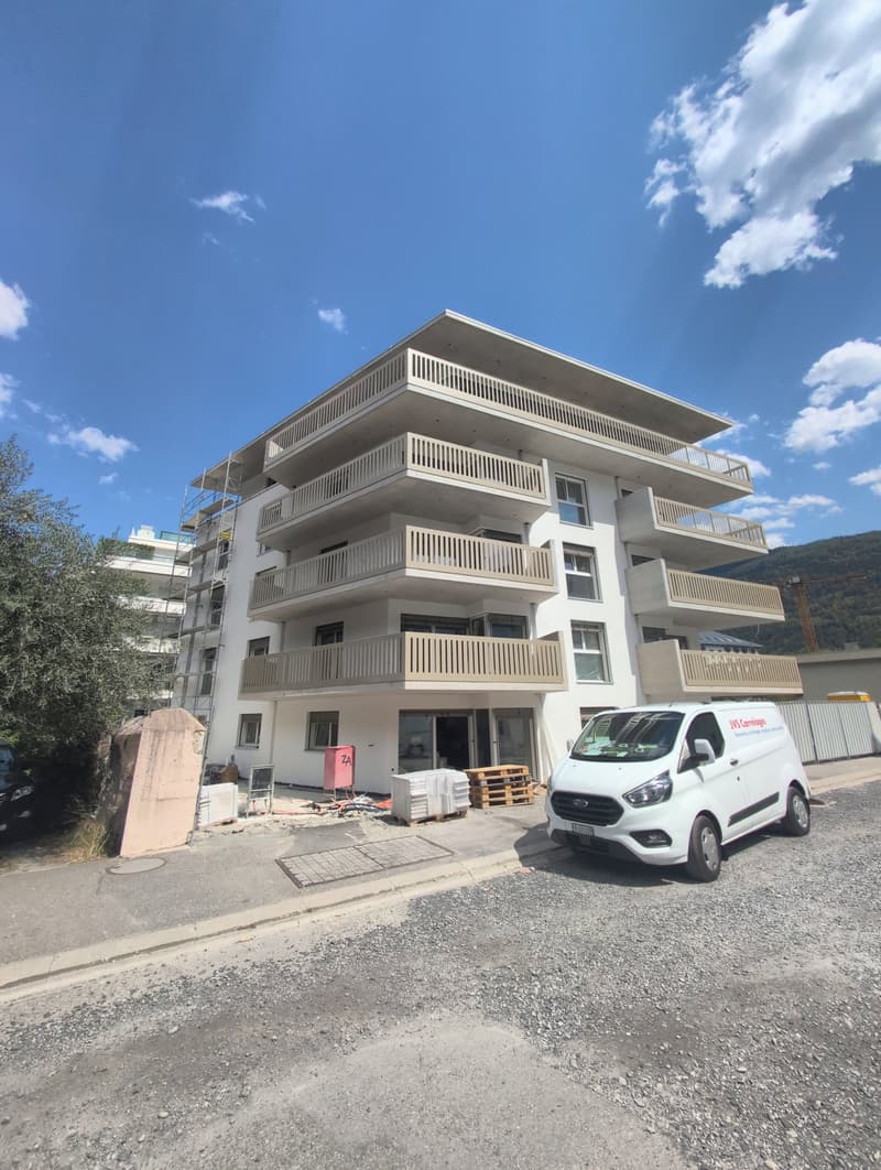 Petit bijou ! À louer, un magnifique 3 pièces 1/2 NEUF, avec grand balcon, à Martigny ! (19)