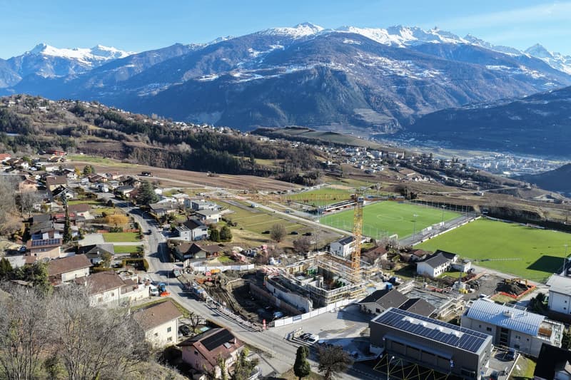Nouvelle PPE à Savièse - Studio neuf de standing avec vue (10)
