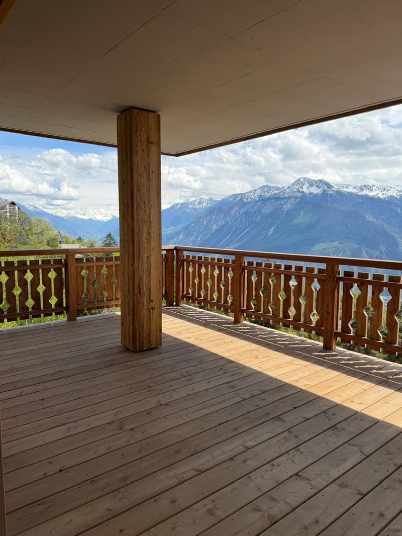 Magnifique appartement neuf 4.5 pièces à louer avec vue panoramique à Crans-Montana (2)