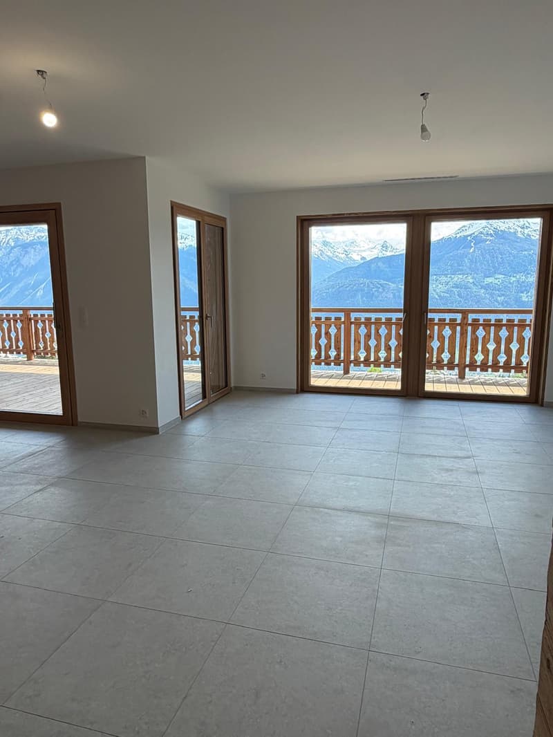 Magnifique appartement neuf 4.5 pièces à louer avec vue panoramique à Crans-Montana (4)
