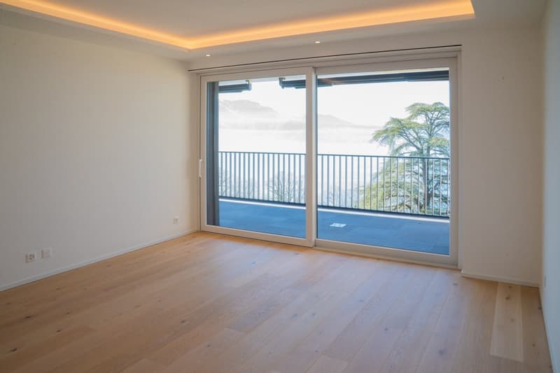 Magnifique attique de 5.5 pièces à vendre avec vue exceptionnelle sur le lac Léman (14)