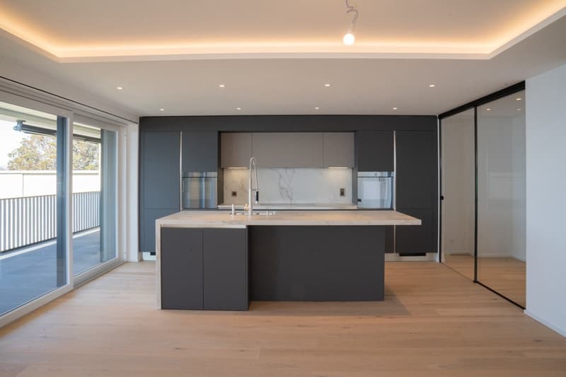 Magnifique attique de 5.5 pièces à vendre avec vue exceptionnelle sur le lac Léman (7)